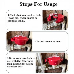 Khóa van cổng tay quay 127-165mm PROLOCKEY SGVL03