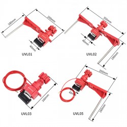 Khóa van bi xoay 1/4 với 1 cánh tay chặn PROLOCKEY UVL01