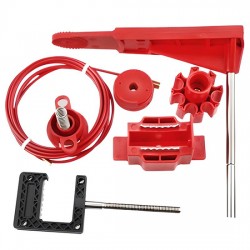 Khóa van đa năng với cánh tay đơn và cáp bọc PROLOCKEY UVL05