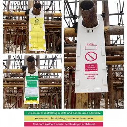 Thẻ treo kiểm tra an toàn giàn giáo PROLOCKEY SLT01