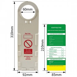 Thẻ treo kiểm tra an toàn giàn giáo PROLOCKEY SLT01