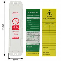 Thẻ treo kiểm tra an toàn giàn giáo PROLOCKEY SLT02