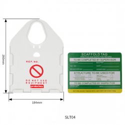 Thẻ treo kiểm tra an toàn giàn giáo PROLOCKEY SLT04