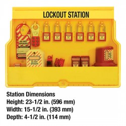 Trạm khóa LOTO bằng nhựa Master Lock S1850