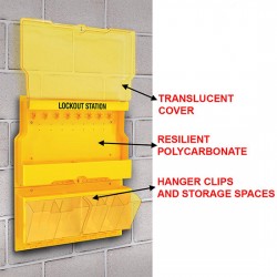 Trạm khóa LOTO treo tường Master Lock S1900