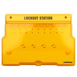 Trạm quản lý LOTO treo tường 10 móc PROLOCKEY LS03