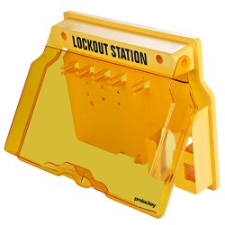 Trạm quản lý LOTO treo tường 5 móc PROLOCKEY LS01