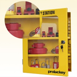 Tủ lưu trữ thiết bị LOTO cho nhà máy PROLOCKEY LK03-4