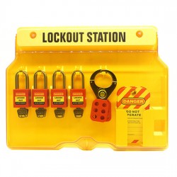 Trạm khóa LOTO chứa 4 ổ khóa PROLOCKEY LG01