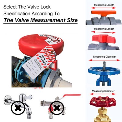 Khóa van cổng tay quay đường kính 64-127mm PROLOCKEY SGVL02
