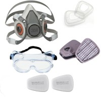 Bộ mặt nạ phun thuốc trừ sâu 3M6200334