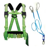 Dây an toàn bán thân 2 móc sắt Sseda HALF02-2S