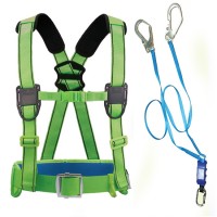 Dây an toàn bán thân 2 móc sắt Sseda HALF01-2S