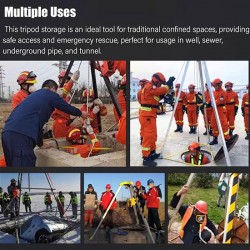 Tripod 3 chân làm việc trong không gian hạn chế ADELA RT025