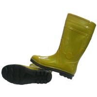 Ủng nhựa vàng đế đen TGP-CLV238