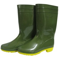 Ủng nhựa xanh rêu đế vàng TGP-RV014