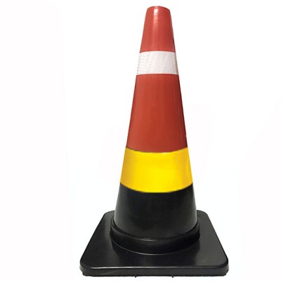 Cọc giao thông nhựa dẻo đế đen cao 70cm TATEKSAFE-GT.70ĐD