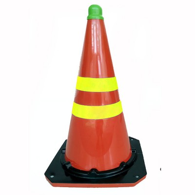 Cọc phân làn giao thông hai vòng dạ quang TATEKSAFE-GT53