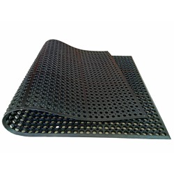 Thảm cao su chống trơn trượt TATEKSAFE WG-701A màu đỏ