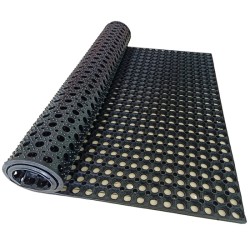 Thảm cao su lỗ chống trượt chăn nuôi heo WG-701