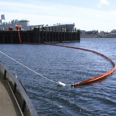 Phao quây dầu tràn tự nổi bản dẹt Canadyne FenceBoom 18