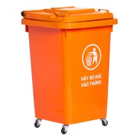 Thùng rác nhựa 60 lít nhựa HDPE TATEKSAFE-NT60L02-BX
