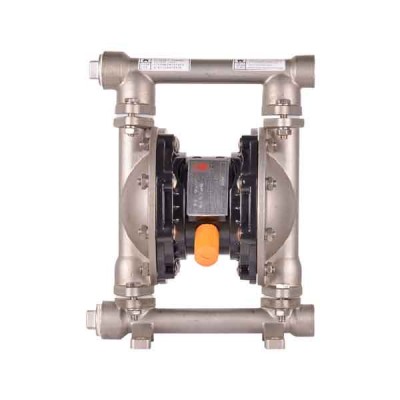 Máy bơm màng khí nén cao su thân Inox304 GODO QBY3-25