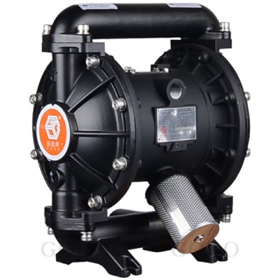 Máy bơm màng khí nén cao su thân hợp kim nhôm GODO QBY3-25A