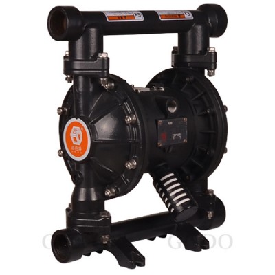 Máy bơm màng khí nén cao su thân Gang GODO QBY3-40