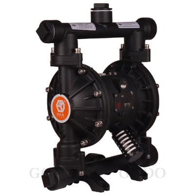 Máy bơm màng khí nén nhựa PTFE thân hợp kim nhôm GODO QBY3-40