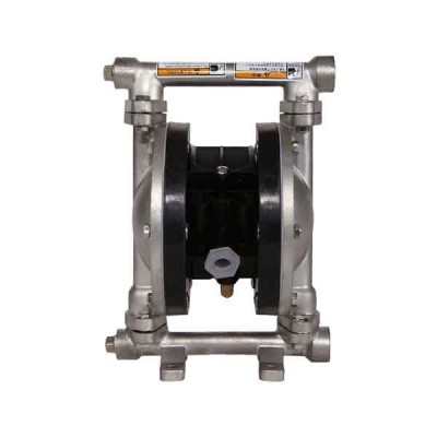 Máy bơm màng khí nén nhựa PTFE thân Inox316 GODO QBY3-10