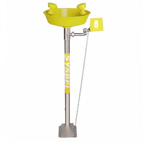 Bồn rửa mắt khẩn cấp chân đứng Sysbel WG7033FY