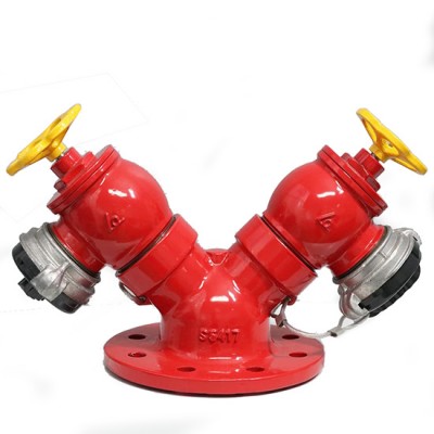 Van góc PCCC chữ Y DN100 SHINYI TFHA-0100