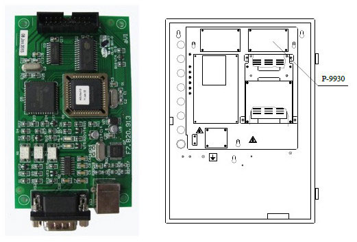 Card  lập trình P 9930 cho tủ GST200 2 1