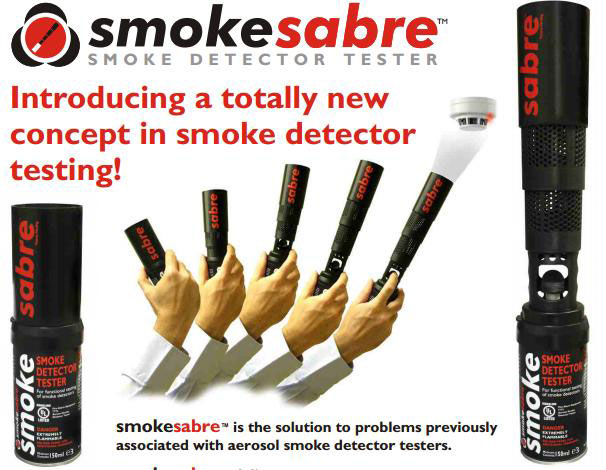 Chai thử khói cầm tay 150ml Hochiki SMOKE SABRE 1