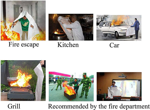 Chăn chữa cháy chịu nhiệt 500°C TATEKSAFE FB1212