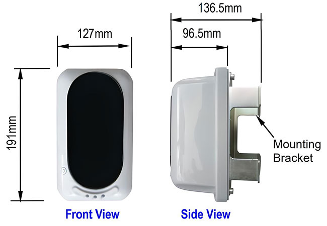 Đầu báo khói dạng tia phản xạ Multron DET 640RB 1