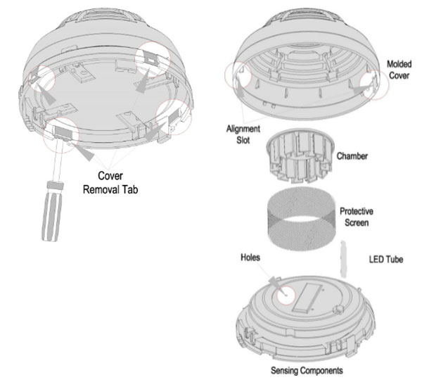 Đầu báo nhiệt cố định kết hợp gia tăng địa chỉ TANDA TX7110 1