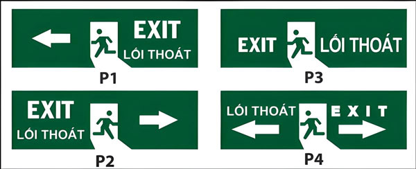 Đèn chỉ dẫn thoát hiểm PARAGON PEXI11CW 2