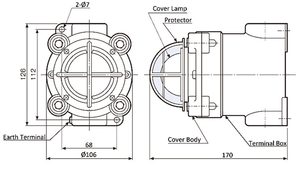 Đèn chỉ thị báo cháy chống nổ Hochiki TPLD R 1