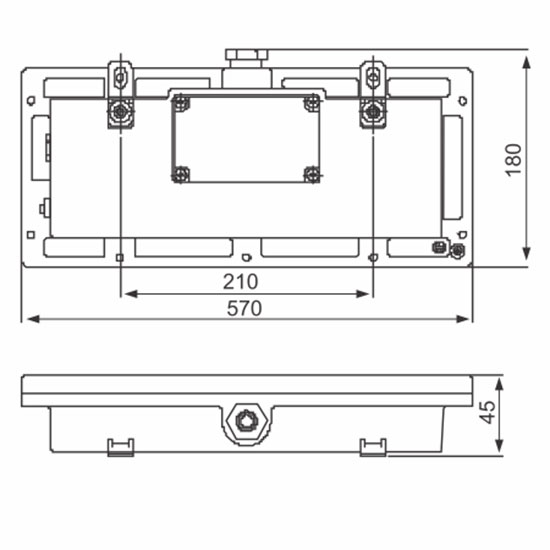 Đèn Exit phòng chống nổ PARAGON EEW ESL101 3