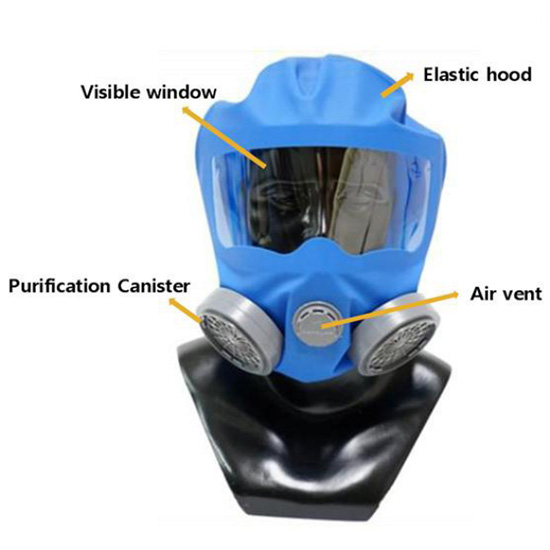 Mặt nạ phòng khói thoát hiểm hỏa hoạn Eco Pure EPK 20 1