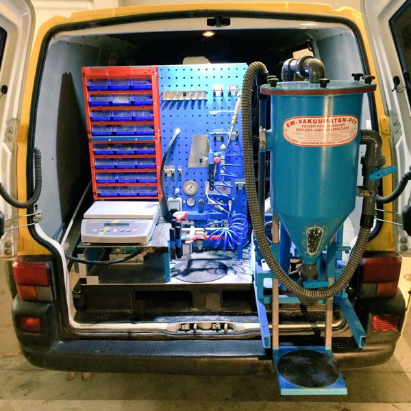 Thiết bị nạp bình chữa cháy đa năng di động MSS P III GV MN123000 1