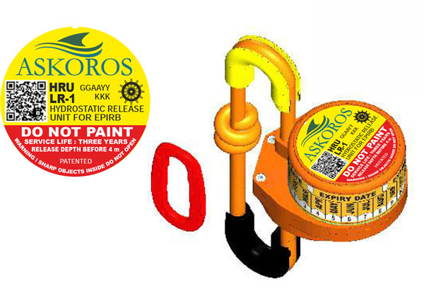 Thiết bị nhả tự động cho phao bè cứu sinh ASKOROS LR 1 4