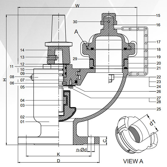 Trụ cấp nước PCCC âm DN80 ShinYi FHUS 0080 1