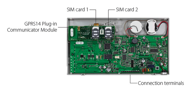 Trung tâm báo động không dây 64 Zone Paradox MG6250 2