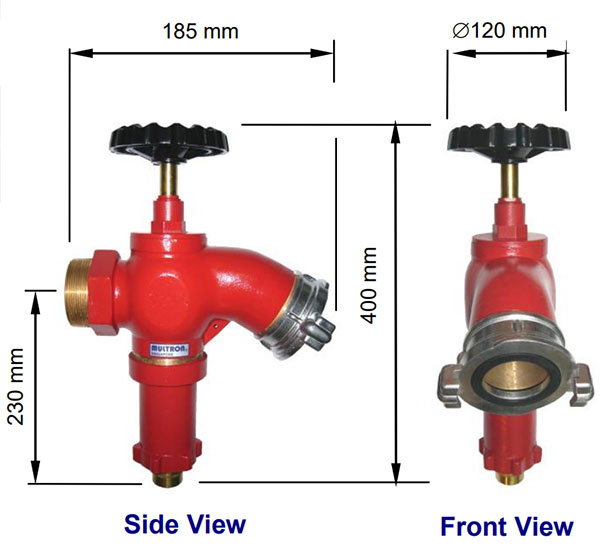 Van chữa cháy điều áp MULTRON HV007V 1