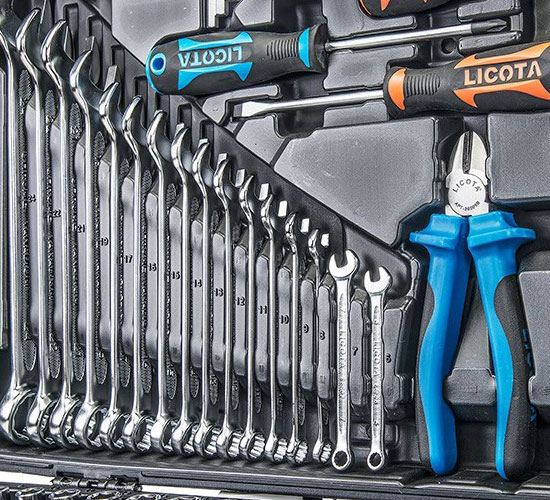 Bộ dụng cụ 143 chi tiết Licota ALK 8009F