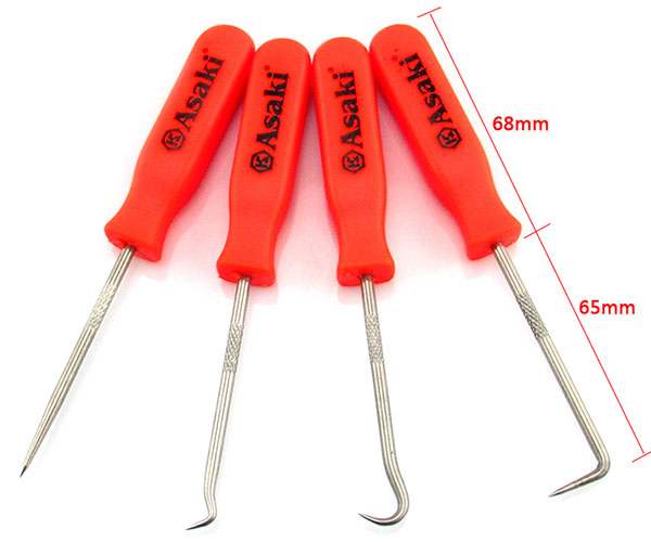 Bộ dụng cụ tháo phốt chặn 4 chi tiết Asaki AK 1084 1