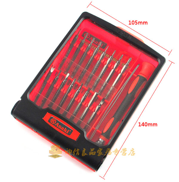 Bộ tua vít viễn thông 34 chi tiết Asaki AK 9072 4